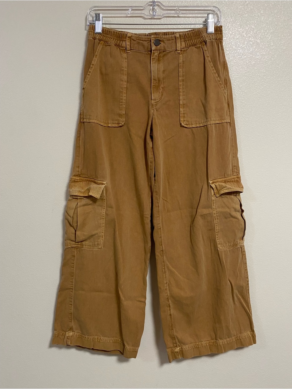 O’Neill Panta Women’s Size Small Brow Brextan Cargo Wide-Leg Pants-Flaw